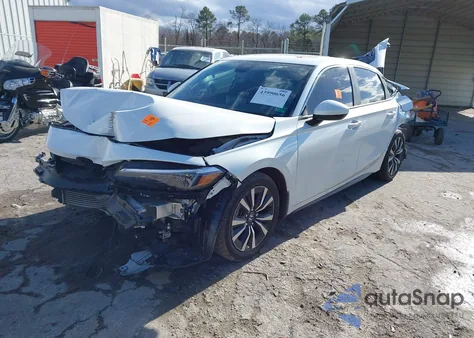 2023 Honda Civic Ex-L/Ex-L W/O Bsi z USA, uszkodzony, nr VIN 19XFL1H72PE005632